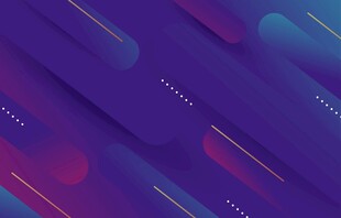 渐变炫彩抽象几何背景图