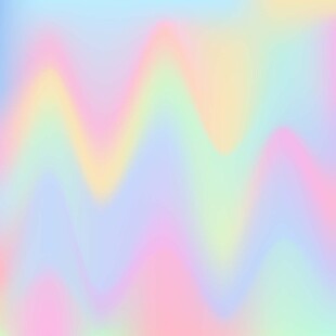 梦幻渐变波浪背景图