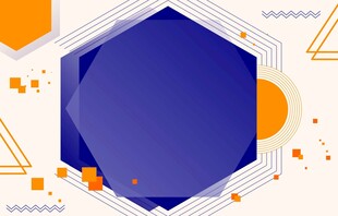 几何风格抽象背景图案