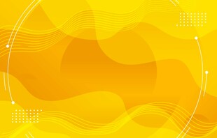黄色渐变几何背景图案