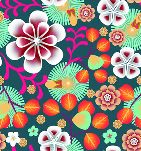 碎花