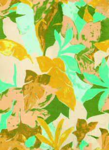 热带植物图案背景纹理