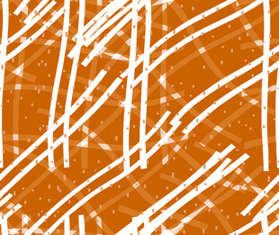 橙色背景白色笔触纹理