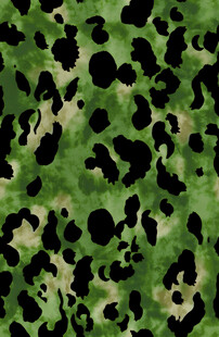 绿色豹纹图案布料纹理