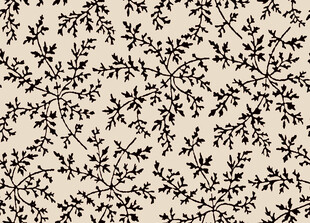 复古风植物纹理图案