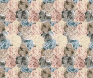 多彩花卉图案纹理