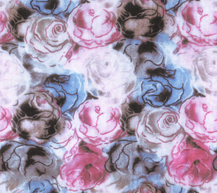 多彩花卉图案纹理