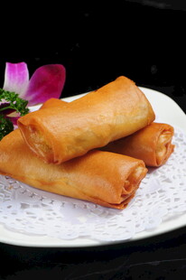 美味香脆春卷