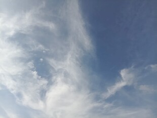 蓝天白云美景