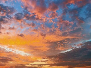 绚丽多彩的天空景观
