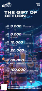 酒吧夜店酒水VIP会员充值日 