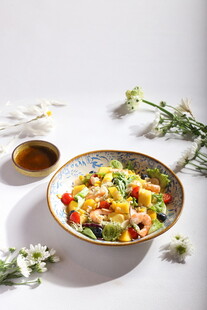 虾仁蔬菜沙拉