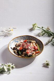菌菇牛肉饭