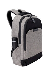 简约灰色双肩背包