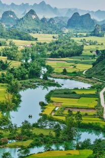 田园山水风光美景
