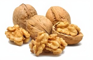 核桃仁 坚果 美食 特写 干货