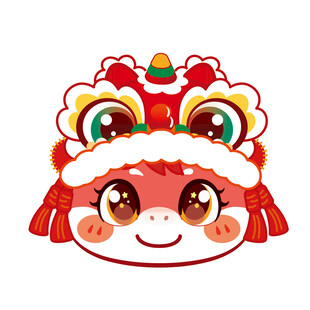 可爱卡通小马形象