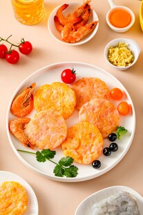 虾仁饼