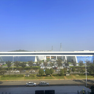 现代化机场外观景观