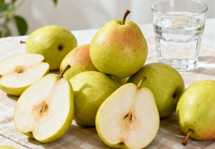 库尔勒香梨堆叠