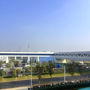 现代化机场外观景观