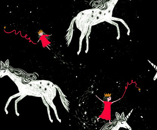 梦幻 独角兽 精灵 童话