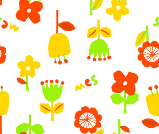 多彩 花卉 小花