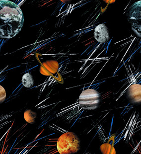 梦幻 宇宙  流星 地球