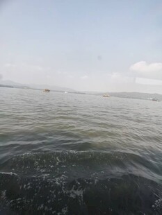 平静海面的水波景象