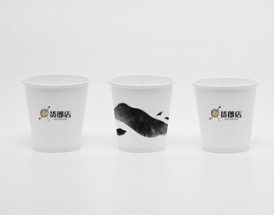 酒杯样机效果贴图