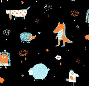 可爱 动物 卡通