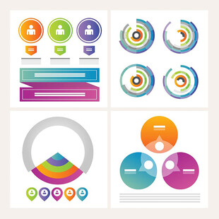 多彩图表元素集合