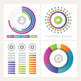 多彩数据图表设计集合