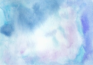 梦幻水彩天空背景图