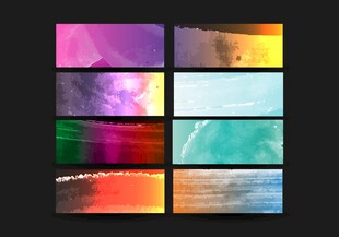 多彩渐变背景素材集合