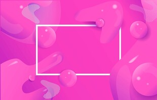 粉色流体背景留白区域