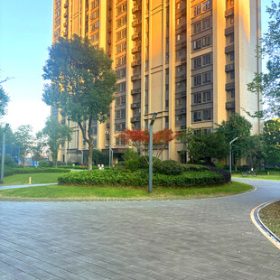 现代小区景观与高层住宅