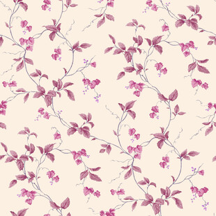 粉色花卉图案背景纹理