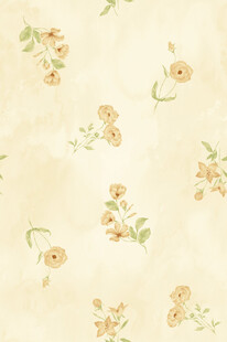 复古花卉图案背景纹理