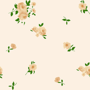 淡雅小花图案背景