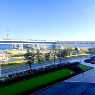 现代化工厂园区景观