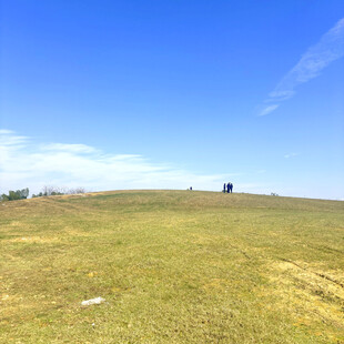 广袤草原蓝天美景