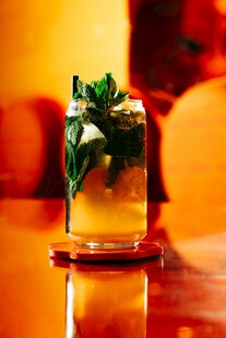 清新薄荷柑橘鸡尾酒