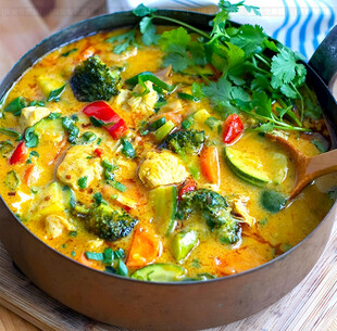 蔬菜咖喱锅