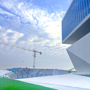 现代建筑施工现场景观