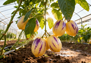 田间挂着的人参果