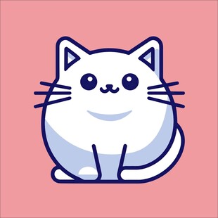 可爱卡通猫咪形象