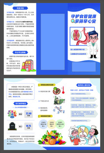 守护食管健康 早筛早安三折页