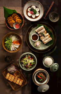 多样中式美食