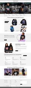服装外贸独立站首页